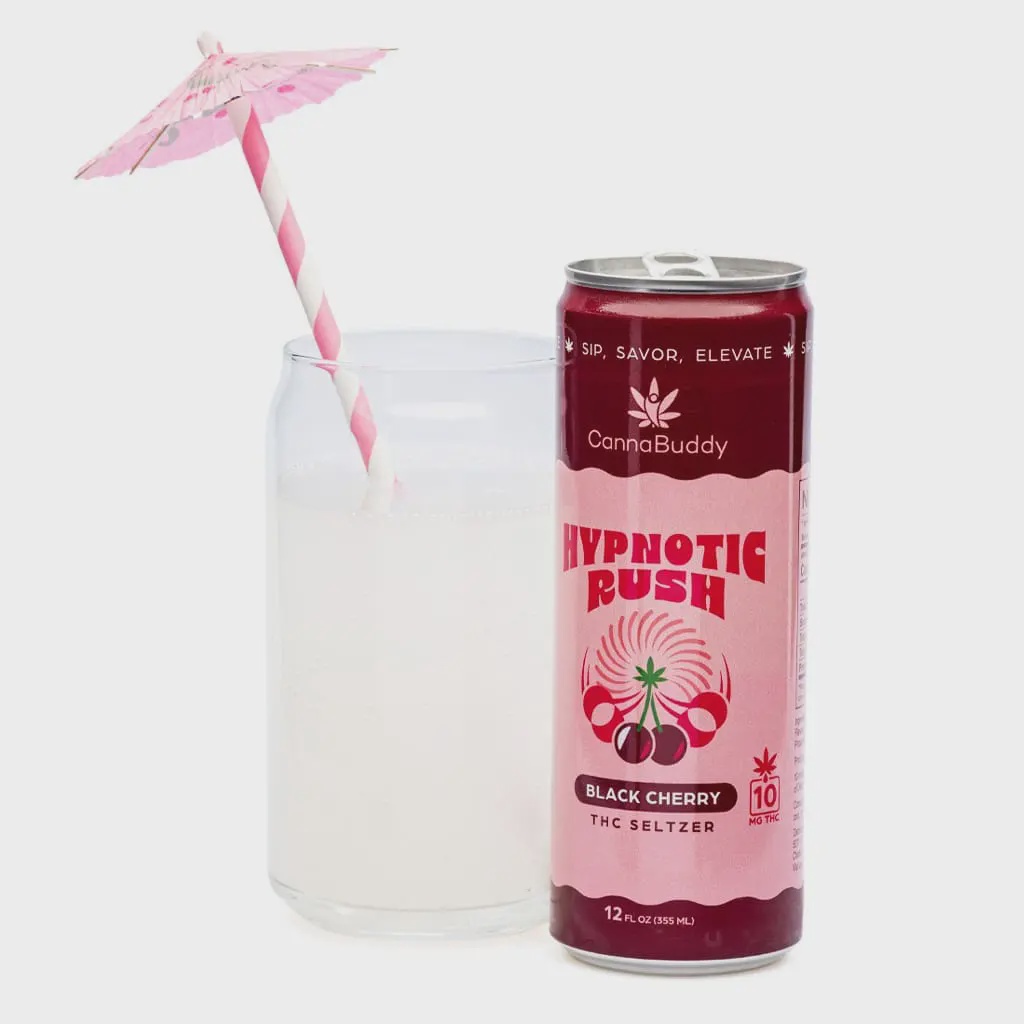 CannaBuddy Delta 9 THC Seltzer - Hypnotic Rush
